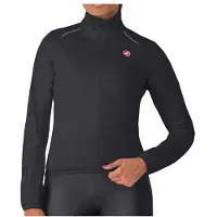 Castelli - Women's Emergency 3 Rain Jacket - Chaqueta de ciclismo size XS, gris/negro