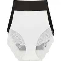 Bonprix Braga moldeadora negro / blanco