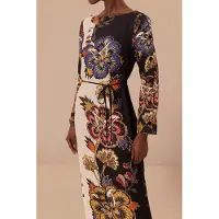 Farm Rio Maxi Floral Midi Dress Talla: XS | Vestidos Maxi Outlet | Mujer