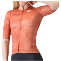 Castelli - Women's Aero Race 8S Jersey - Maillot de ciclismo size M, rojo