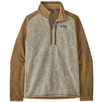 Patagonia - Better Sweater 1/4 Zip - Jerséis de forro polar size XL, beige
