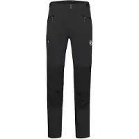 Mammut - Courmayeur Softshell Pants - Pantalones de travesía size 54 - Long, negro