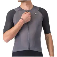 Castelli - Aero Race 8S Jersey - Maillot de ciclismo size XXL, gris