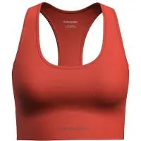 Icebreaker - Women's Merino Seamless Active Bra - Sujetador deportivo size XS, rojo