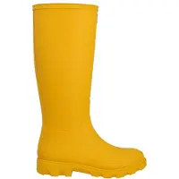 Hunter Boots - Downpour Tall Boot - Botas de agua size 38, naranja/amarillo