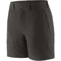Patagonia - Women's Terravia Trail Shorts 6'' - Pantalones cortos size 32, negro/gris