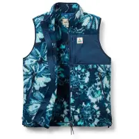 Passenger - Women's Fairbanks Full Zip Recycled Sherpa Gilet - Chaleco de forro polar size XXL, azul