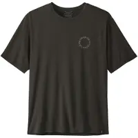 Patagonia - Cap Cool Daily Shirt Spoke Stencil - Camiseta funcional size XXL, negro