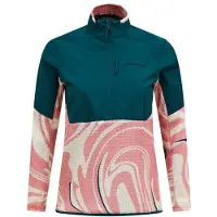 Peak Performance - Women's Aop Freelight Alpha Half Zip - Forro polar size M, azul