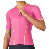 Castelli - Women's Anima Flow Jersey - Maillot de ciclismo size L, fucsia