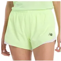 New Balance - Women's Run Essentials Short 3'' - Pantalones cortos de running size S, verde