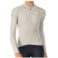 Castelli - Women's Espresso 2 Long Sleeve Jersey - Maillot de ciclismo size M, beige/gris