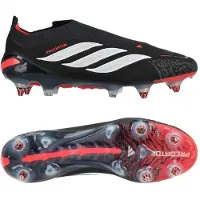 Adidas adidasBota de fútbol sin cordones PREDATOR ELITE césped natural húmedo 44 Core Black / Cloud White / Lucid Red Unisex