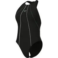 Arena Traje de baño 'Y BACK' negro / blanco