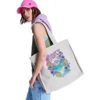 Roxy - Drink the Wave Tote Bag - Bandolera gris