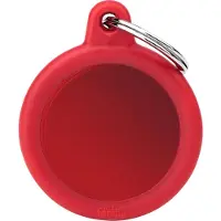 My Family Hushtag Placa Para Mascota Circular
