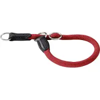 Hunter - T-Collar Freestyle - Collares para perro size Halsumfang max. 40 cm - Ø 8 mm, rojo