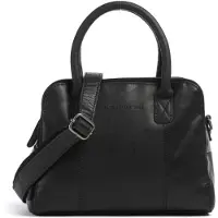 The Chesterfield Brand Ezra Bolso para hombre Piel natural 25 cm negro