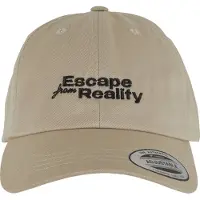 Mister tee Gorra 'Escape From Reality' piedra / negro