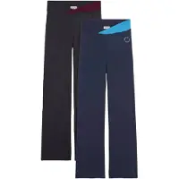 Bonprix Pantalón navy / negro moteado