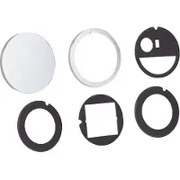 Bachmann PIX, juego de tapas, color plateado