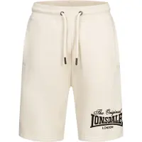 Lonsdale Pantalón deportivo 'Hulton' beige claro / negro