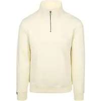 Superdry para hombre. M2013750A Sudadera Essential Logo Henley blanco roto (3XL), Casual, Algodón, outlet 2026.