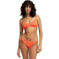 Billabong - Women's Summer High Tropic - Parte inferior de bikini size M, rojo