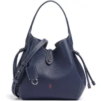 Ralph Lauren para mujer. 428978571001 Bolso saco Polo Play marino (OSFA), Casual, Piel, outlet 2026.