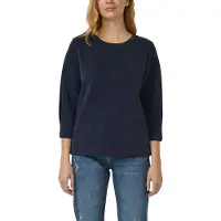 s.Oliver Sweaters Marine Talla: 42 | Sudaderas con Capucha Outlet | Mujer