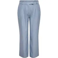 ONLY Pantalón plisado 'CARLinda' azul paloma