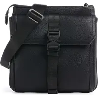 Armani Exchange para hombre. XM002568AF22537MC105 Bandolera Fabric negro (OSFA), Casual, Poliéster, outlet 2026.