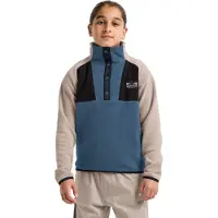 Didriksons - Kid's Yokto Half-Buttons 2 - Jerséis de forro polar size 130, azul