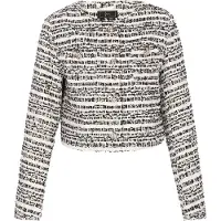 Faina Blazer negro / blanco