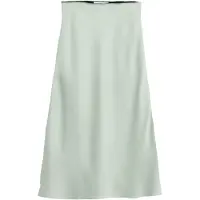 Armedangels - Women's Lenovaa Satin Slip-Skirt - Falda size L, gris