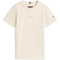 Tommy Hilfiger Kids Conjunto 'ESSENTIAL' beige / navy / rojo