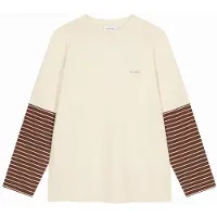 OH APRIL Camiseta beige / marrón