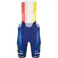 Santini - Lidl Trek Bib Shorts - Pantalones de ciclismo size XXL, azul