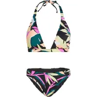 O'Neill Bikini 'Essentials Marga Cruz' azul cian / rosa neón / negro / blanco