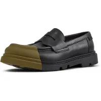Camper Mocasines 'Junction' oliva / negro denim