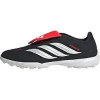 Adidas adidasZapatilla de fútbol con lengüeta plegable PREDATOR LEAGUE moqueta 40 Core Black / Cloud White / Lucid Red Unisex