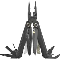 Leatherman Wave Alpha Obsidian 833334 Black DLC MagnaCut, Black G10, multiherramienta