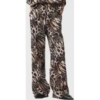 AllSaints Charli Linen Trouser Trio Taupe Brown Talla: 10 | Pantalones Formales Outlet | Mujer | Blanco
