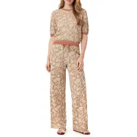 Scotch & Soda Crew Neck Tee Oatmeal Heather Tulips Talla: S | Sudaderas con Capucha Outlet | Mujer
