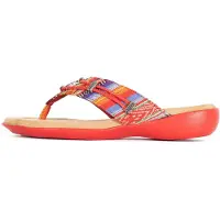 Minnetonka Sandalias de dedo 'Silverthorne 360' mezcla de colores / coral