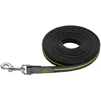 Hunter - Trackingleash Visby Super Grip - Correa para perro size Länge 5 m - Breite 2,0 cm, amarillo