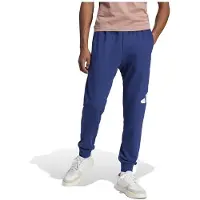 Adidas Pantalón deportivo 'ESSENTIALS BIG LOGO FRENCH TERRY' azul ultramarino / blanco