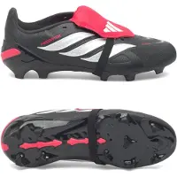 Adidas adidasBota de fútbol con lengüeta plegable Predator League césped natural seco 30 Core Black / Cloud White / Lucid Red Niño