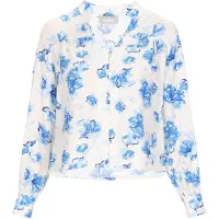 Usha Blusa azul / azul claro / azul oscuro / blanco natural