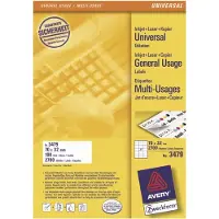 Avery Zweckform Pegatinas A4 70x32 Mm